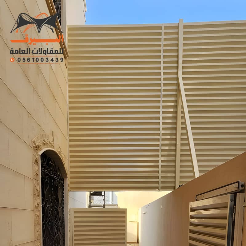 سواتر حديد حديثة للمنازل