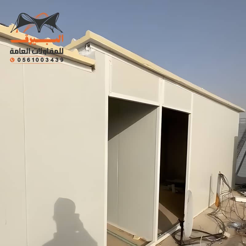 غرف ساندوتش بانل فاخرة بزل حراري ومائي
