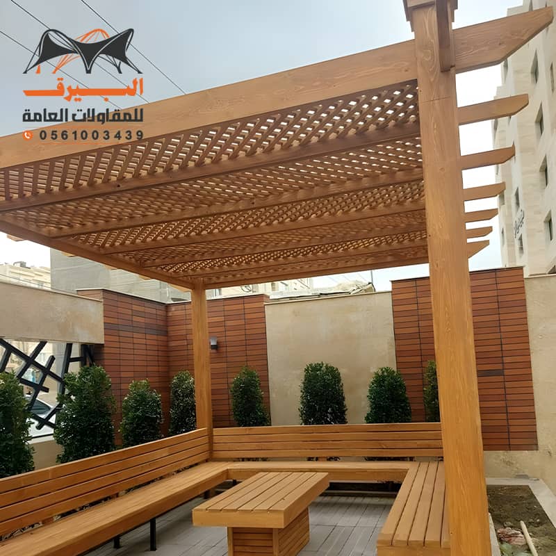 برجولات عالية الجودة من مؤسسة البيرق