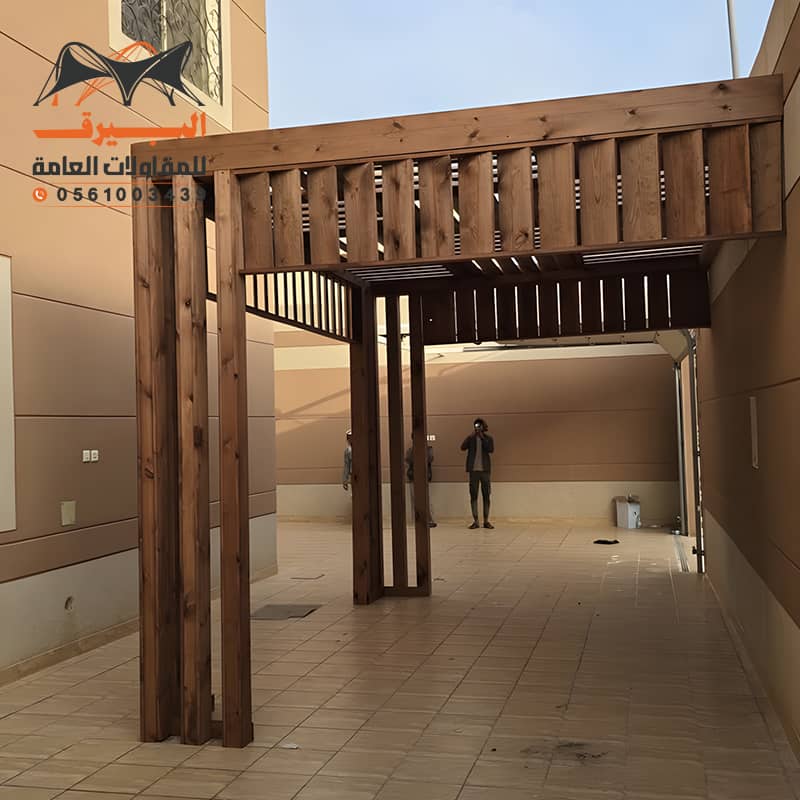 جلسات خارجية حدائق منزلية برجولة