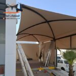 مظلات سيارات من مؤسسة البيرق بالرياض